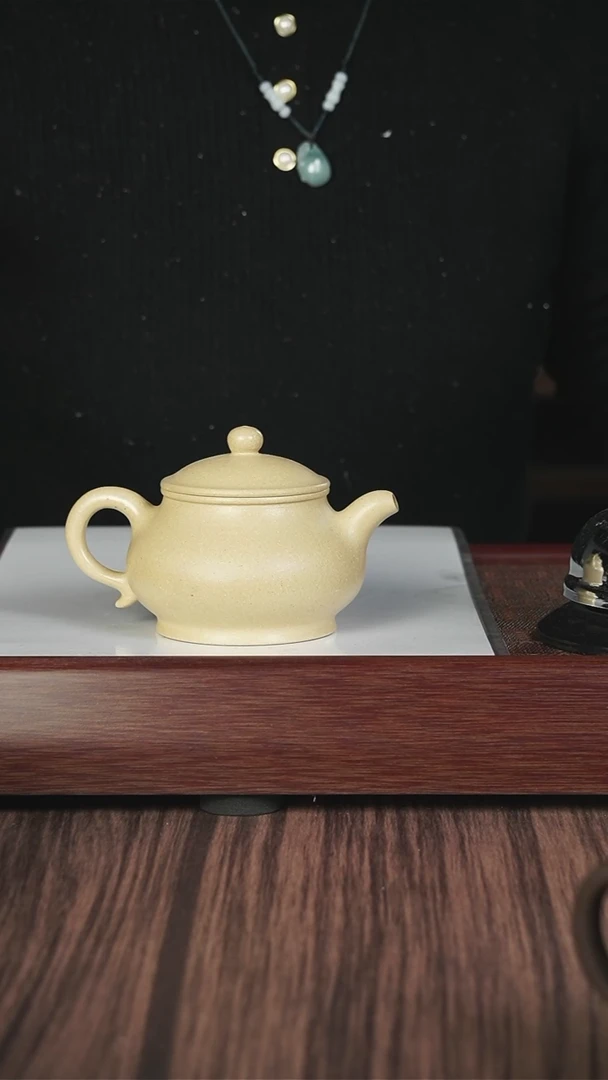 【闪购商品】紫砂茶壶本绿  潘壶
