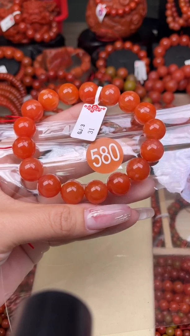 【闪购商品】南红玛瑙珠宝奇石未镶嵌580-12+