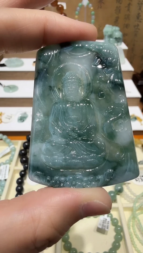 未镶嵌挂件翡翠A货翡翠多样性孤品