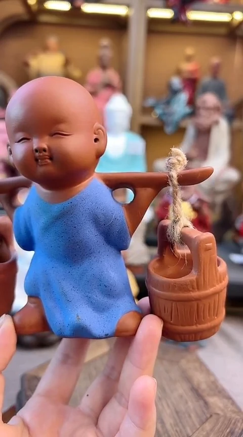 紫砂茶宠器闵茶宠摆件