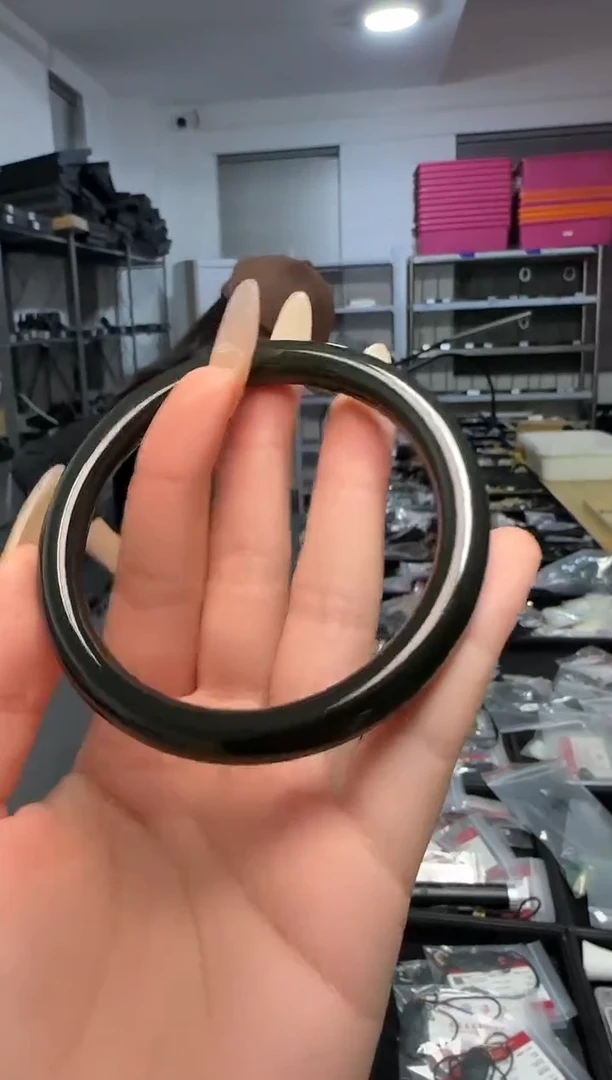 颈饰未镶嵌和田玉青玉手镯55-63