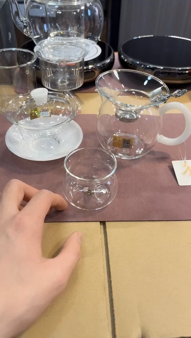 【闪购商品】禾器畅然白玉+禾器银鱼茶漏+源荷盖碗白玉