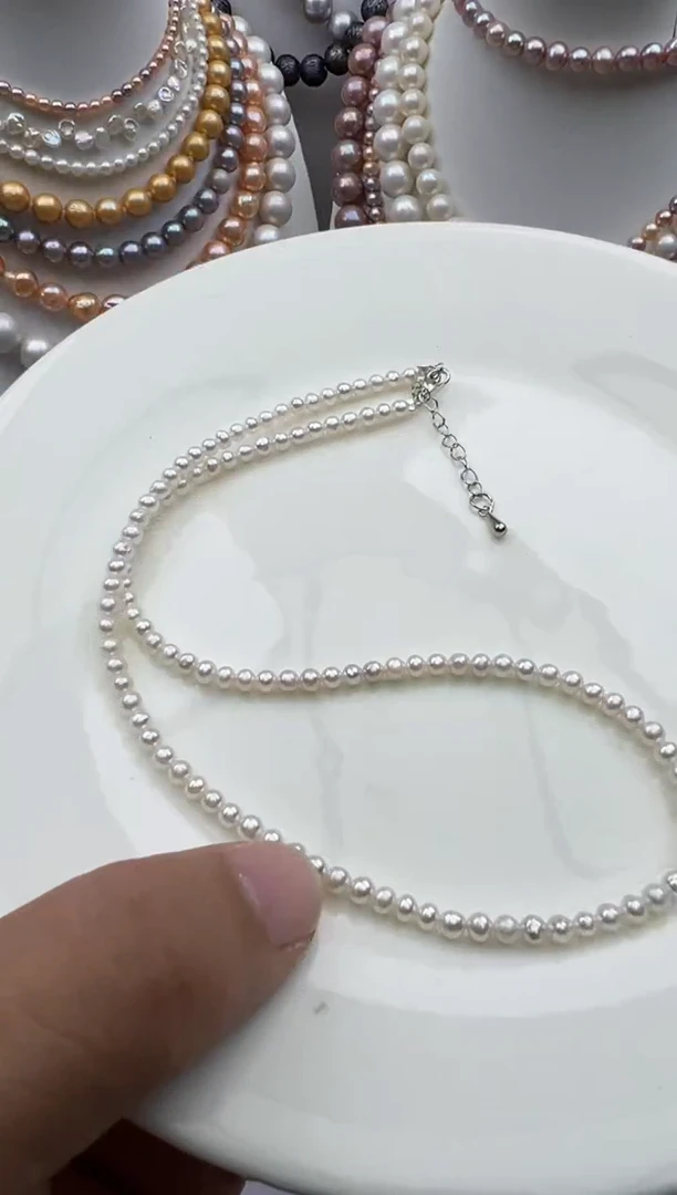 淡水珍珠未镶嵌颈饰1