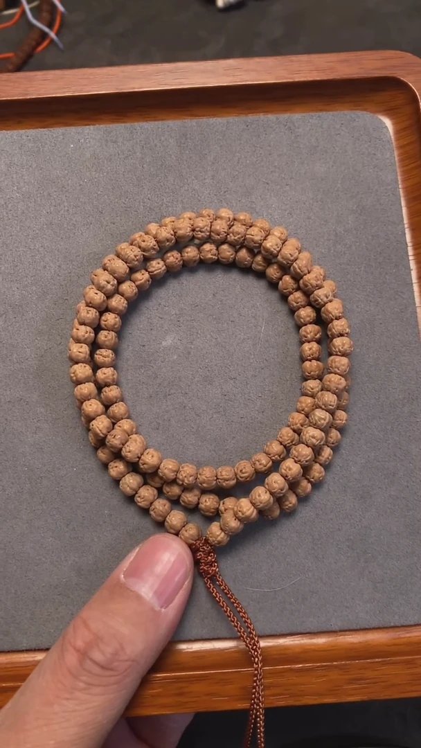 【闪购商品】金刚菩提吊坠FS-6原桩佛手108长串6mm+