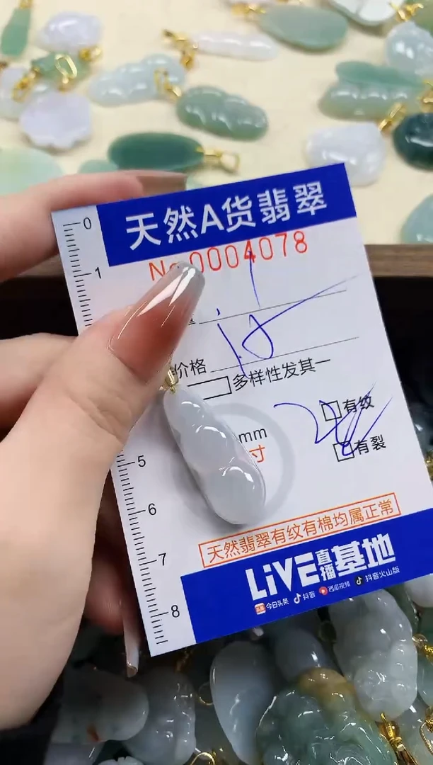 颈饰未镶嵌翡翠D****I天然A货翡翠