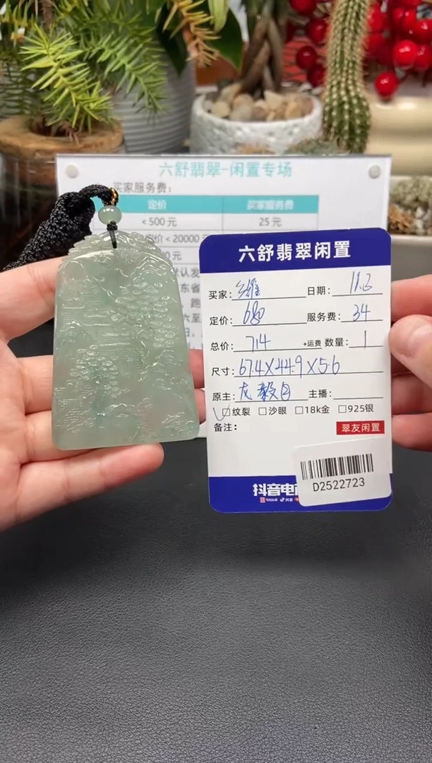 颈饰未镶嵌翡翠?****糕D2522723