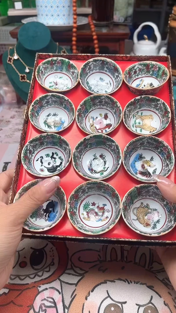 瓷片陶茶666文玩周边多人