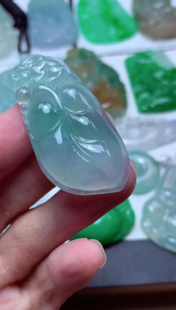 翡翠未镶嵌颈饰天然翡翠