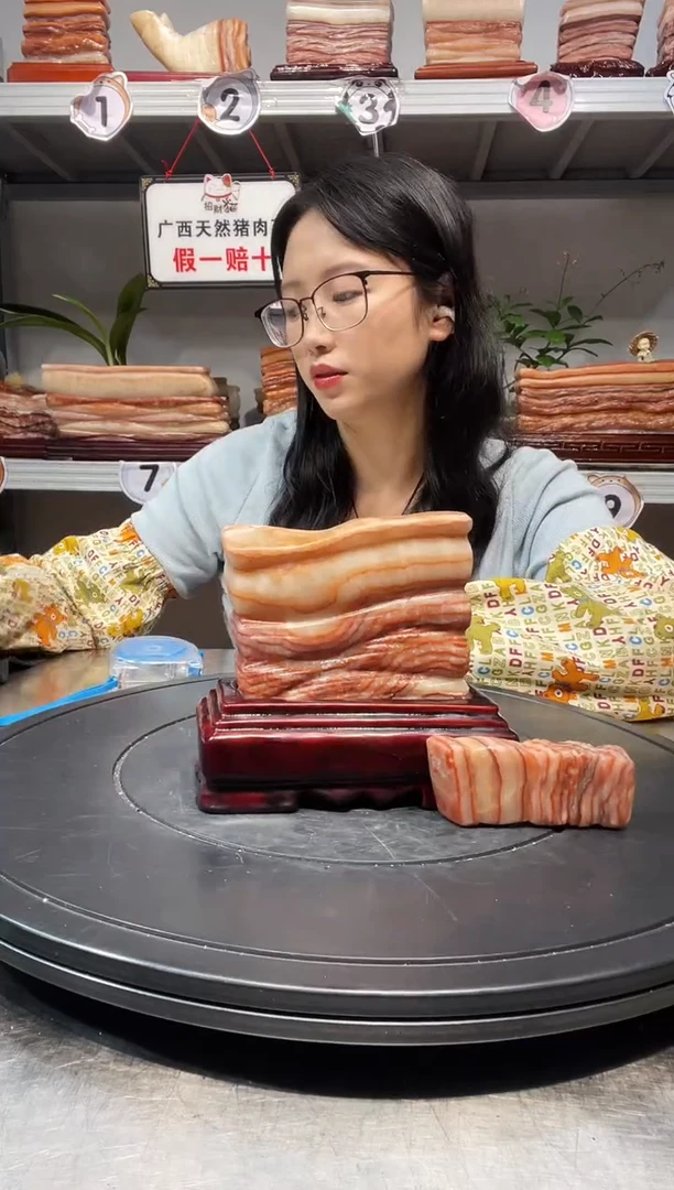 石材天然石材柳州猪肉石12-12-3