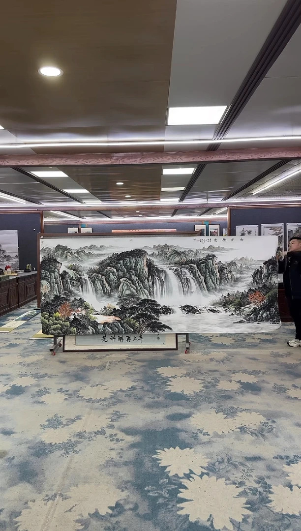 国画W-邵明义-大丈二-山水国画