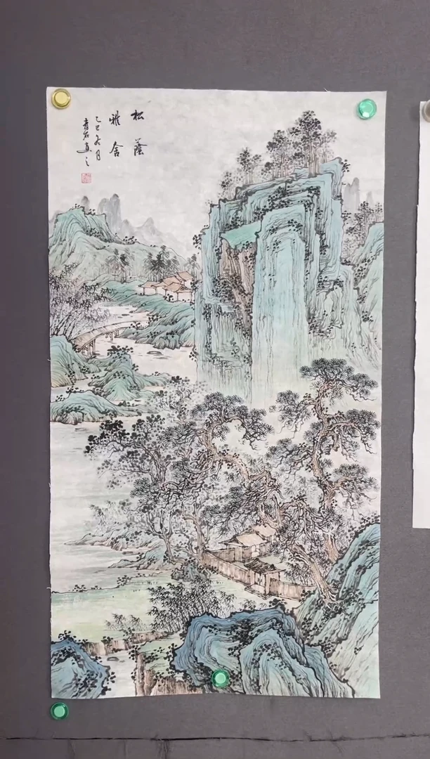 国画国画山水花鸟人物