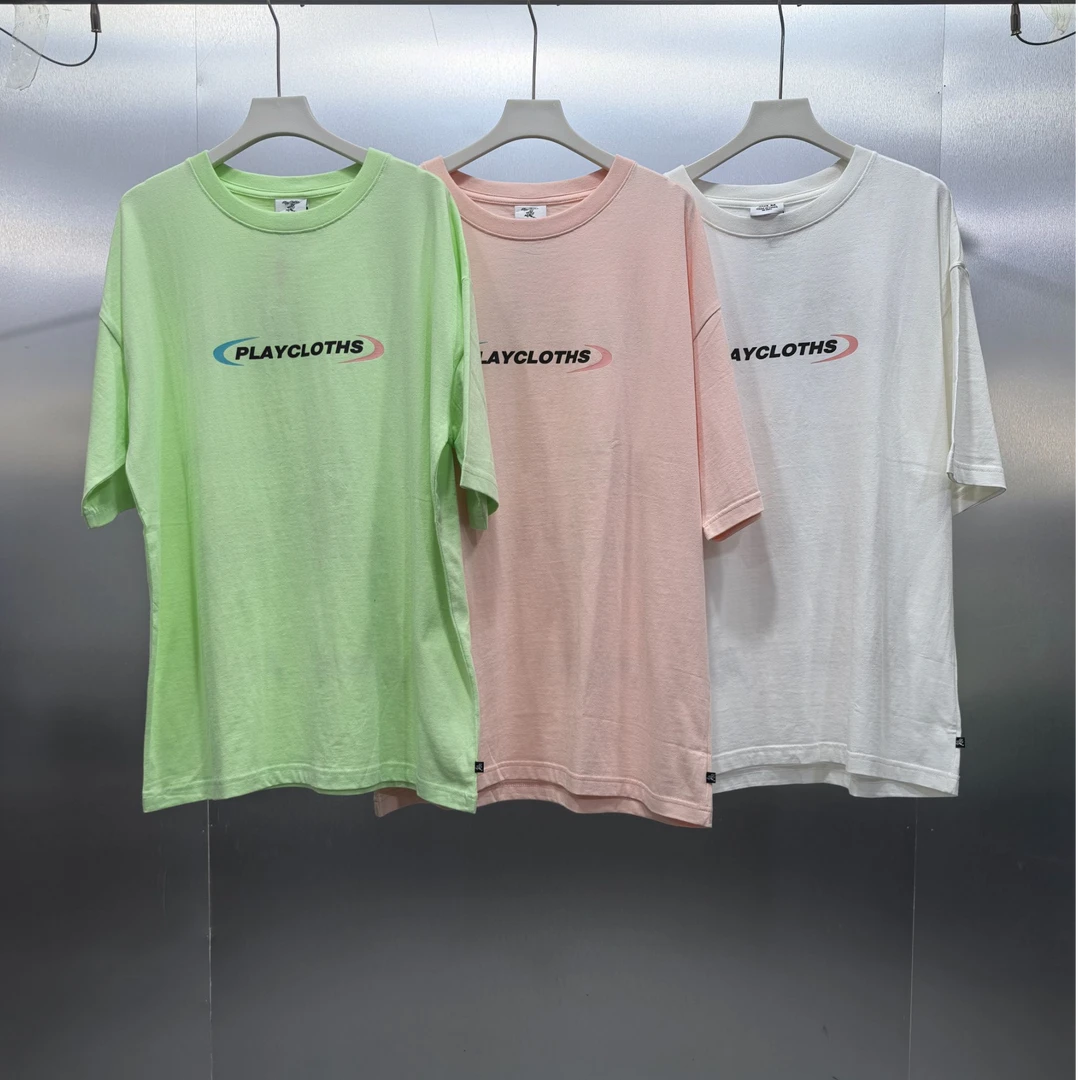 D06-41515-PLA夏季后背潮流印花时尚圆领半袖