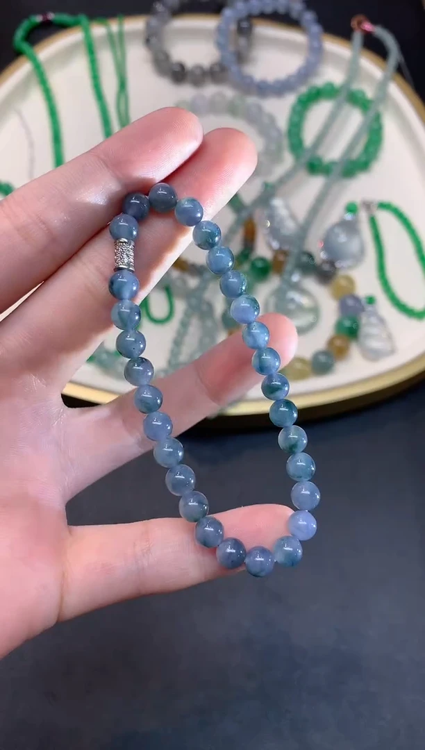 未镶嵌手串翡翠S663|2980