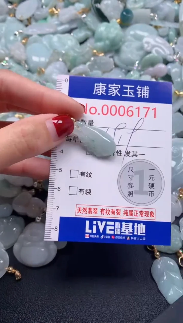 颈饰未镶嵌翡翠6171