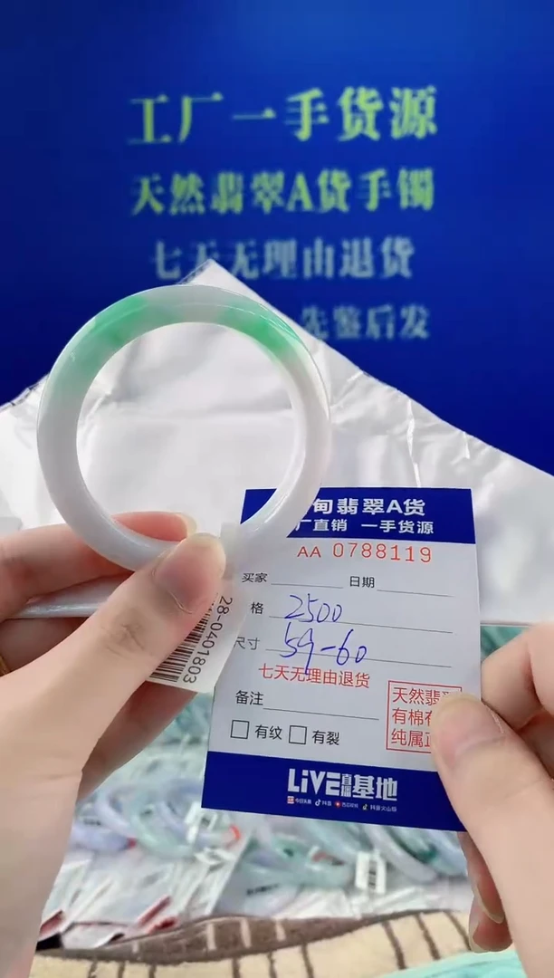 未镶嵌手镯翡翠19天然翡翠A货