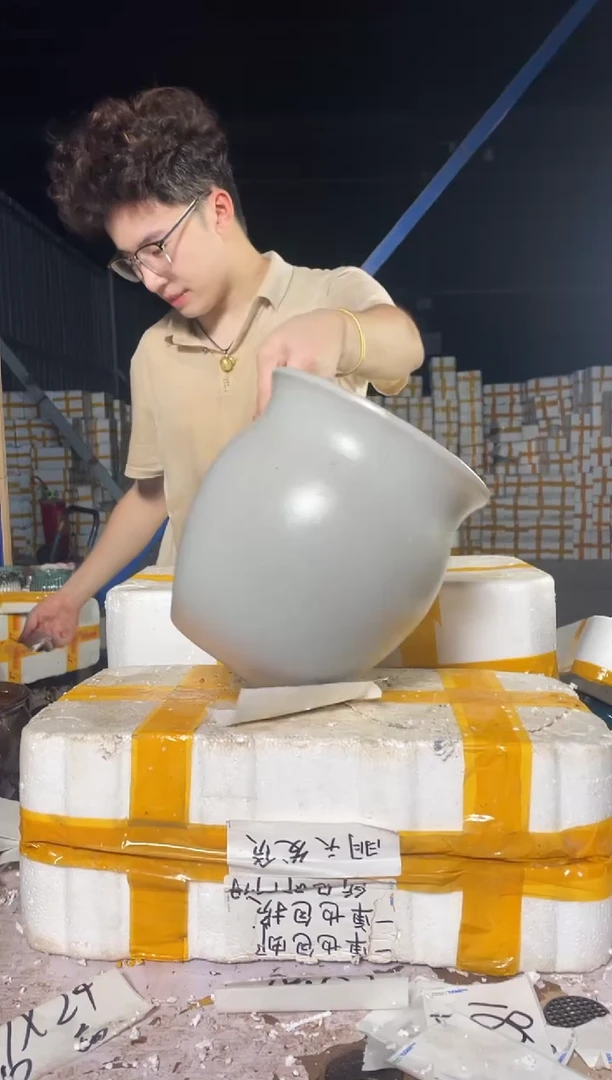 紫砂花盆宜兴紫砂粗陶花盆花盆21./24