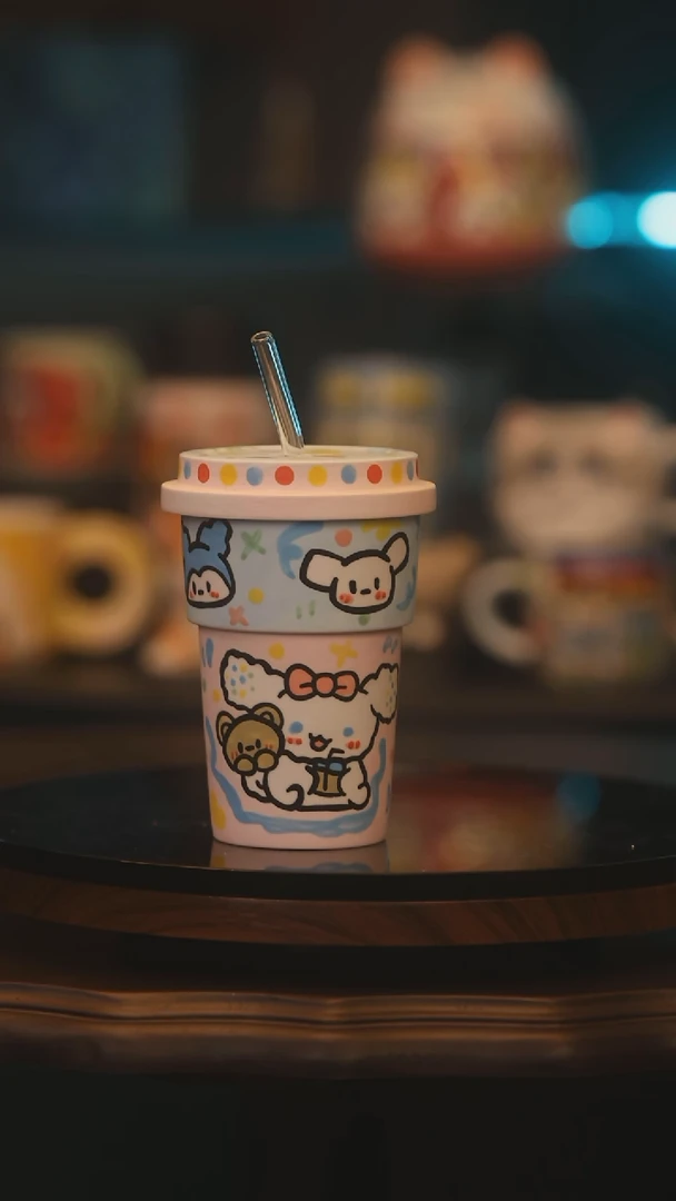 【闪购商品】摆件景德镇釉下彩绘设计师款式陶瓷