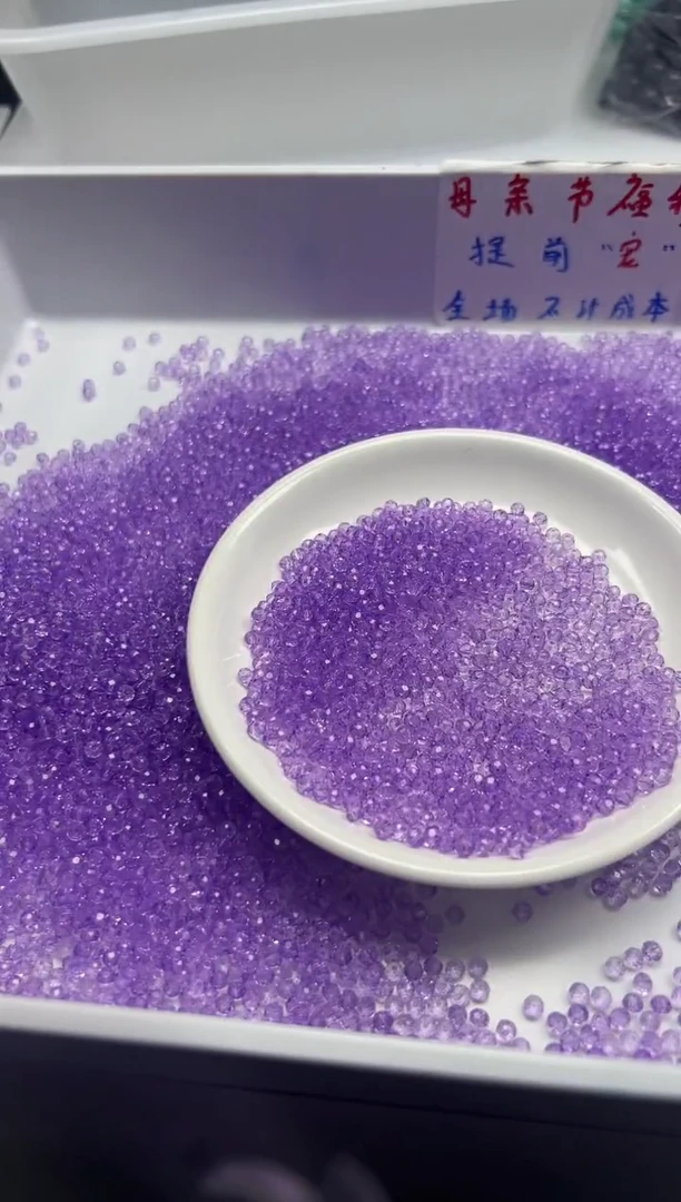 未镶嵌颈饰水晶w1642玻利维亚切面算盘3*2mm50