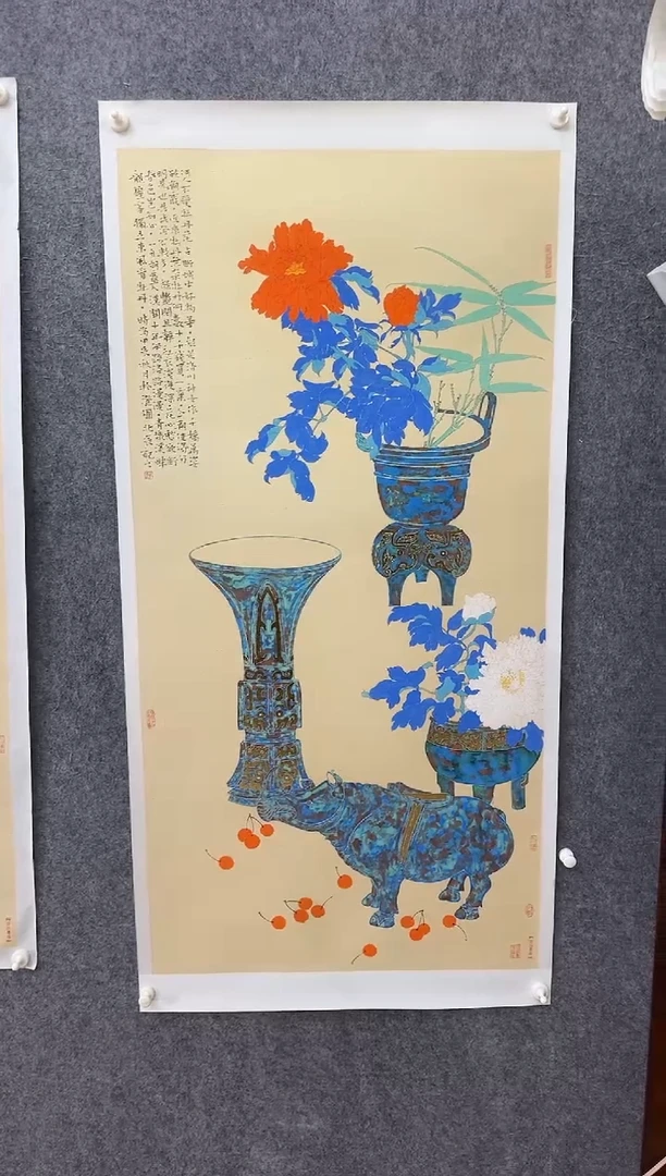 【闪购商品】国画ST-HBC花鸟绘画作品