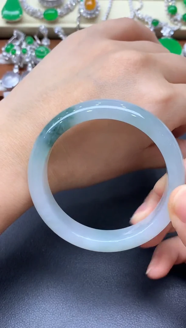 未镶嵌手镯翡翠429-中国好珍宝