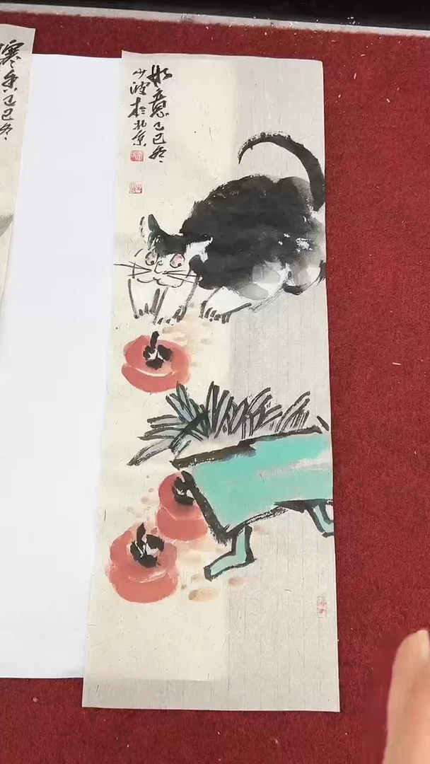 国画李少波/国画/花鸟