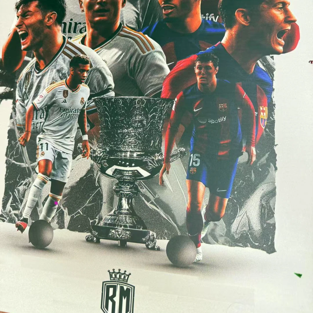 RM足球裱框海报（默认代拆）