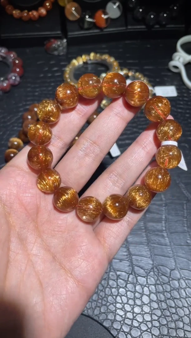 【闪购商品】水晶手链未镶嵌发晶单圈A14（多样性发其一）