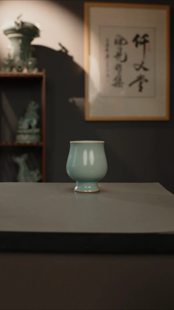 【闪购商品】杯仿古釉原矿 闻香  微瑕