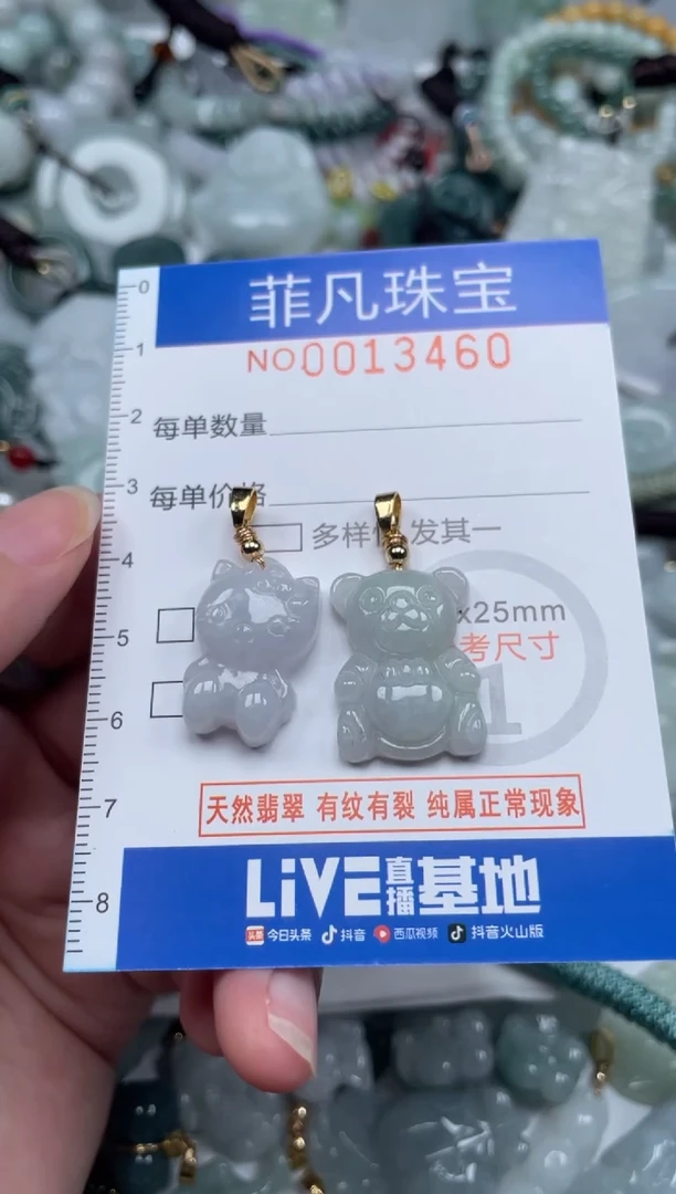 颈饰未镶嵌翡翠13460