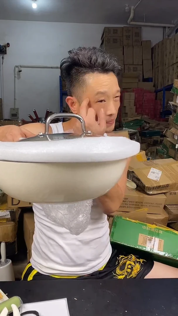 铝合金1德马克入口款30有盖 锅边有瑕疵