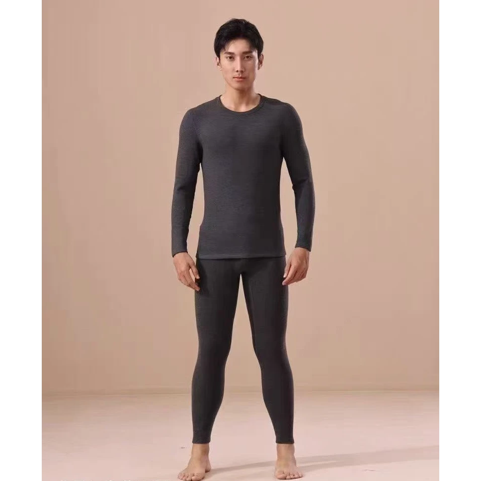 长袖保暖套装秋衣秋冬圆领套装恒温冬季舒适