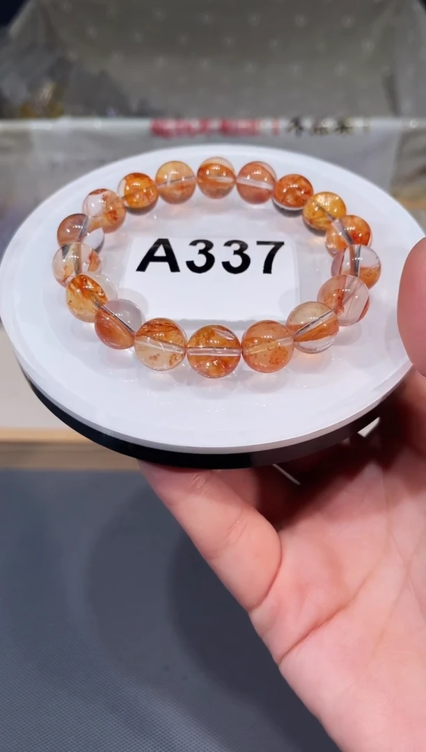 未镶嵌手链水晶A337  胶花