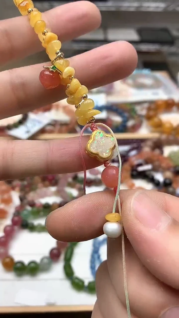 【闪购商品】蜜蜡手链未镶嵌手链28