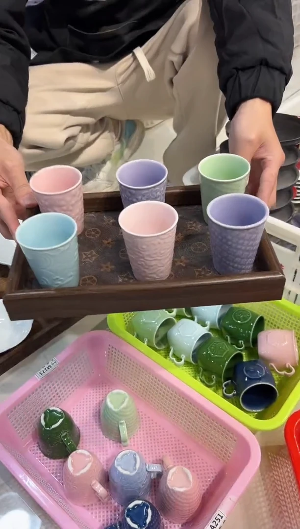 瓷片瓷微瑕商品 介意勿拍 带托盘
