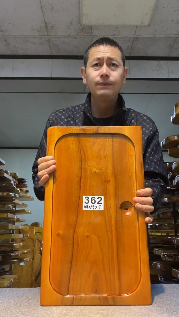 实木原木茶盘 一物一拍(不含配件）
