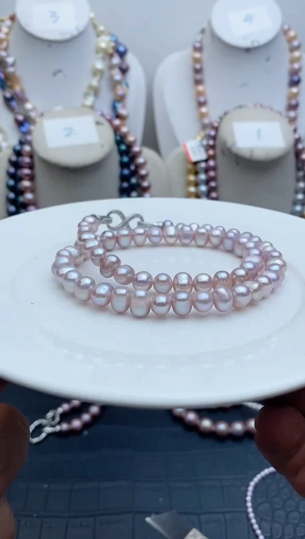 【闪购商品】淡水珍珠颈饰未镶嵌0319