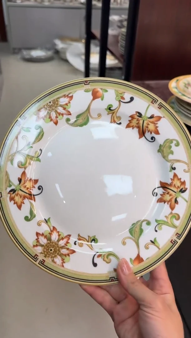 【闪购商品】瓷片9英寸平盘福利款 微瑕