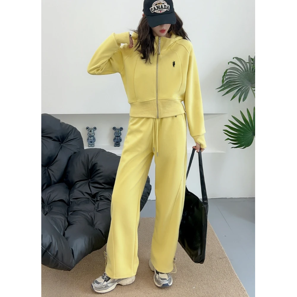 2025保罗专柜同款春款卫衣开衫套装JX-6666