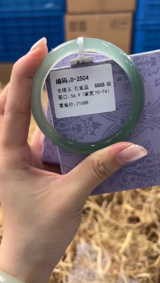 未镶嵌手镯石英质玉D-2504