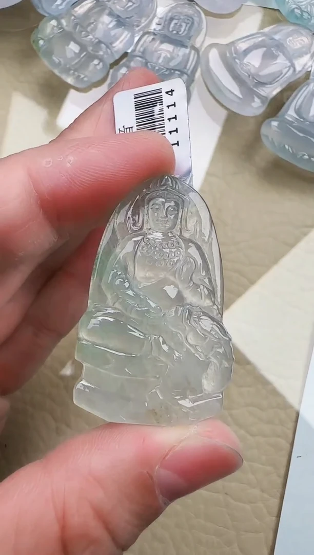 颈饰未镶嵌翡翠缅甸翡翠a货