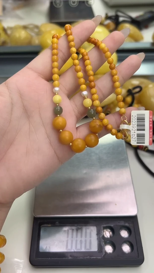 裸石琥珀未镶嵌琥珀蜜蜡吊坠