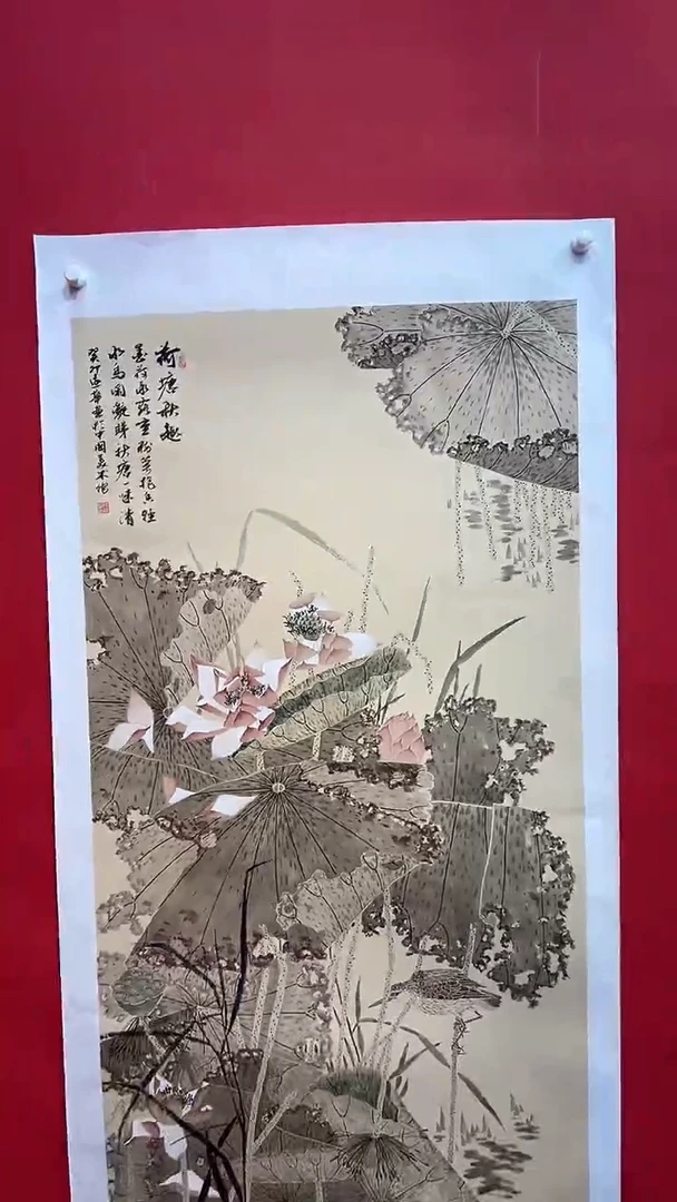 国画画家陆远华纯手绘原作