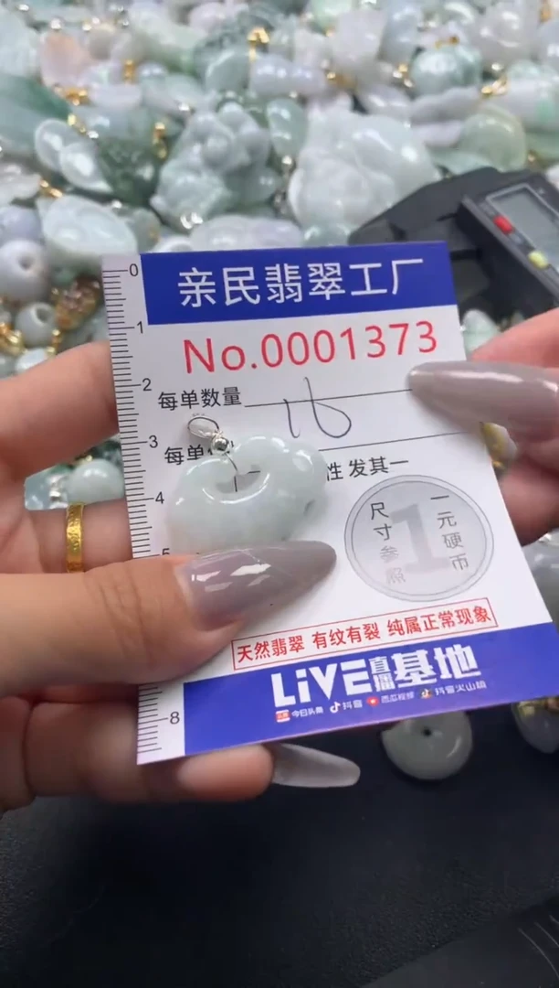 颈饰未镶嵌翡翠1373