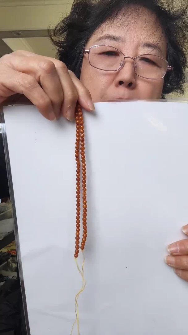 蜜蜡项链未镶嵌1