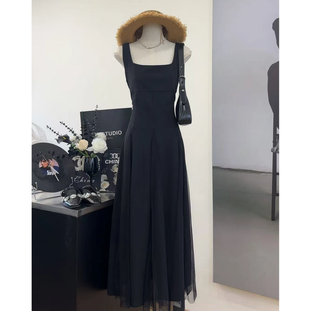 【黑天鹅】设计感连衣裙-6659