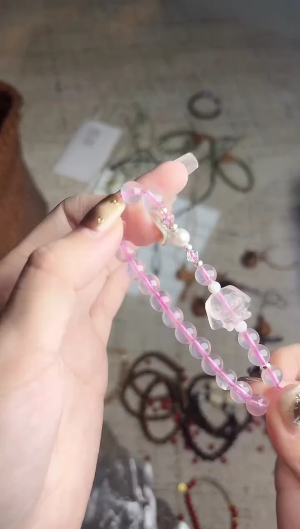 未镶嵌手链烟晶清~货全场