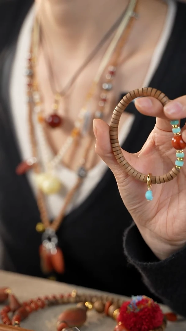 非洲檀香手串/手链喵***姐【皮皮原创】檀香手串