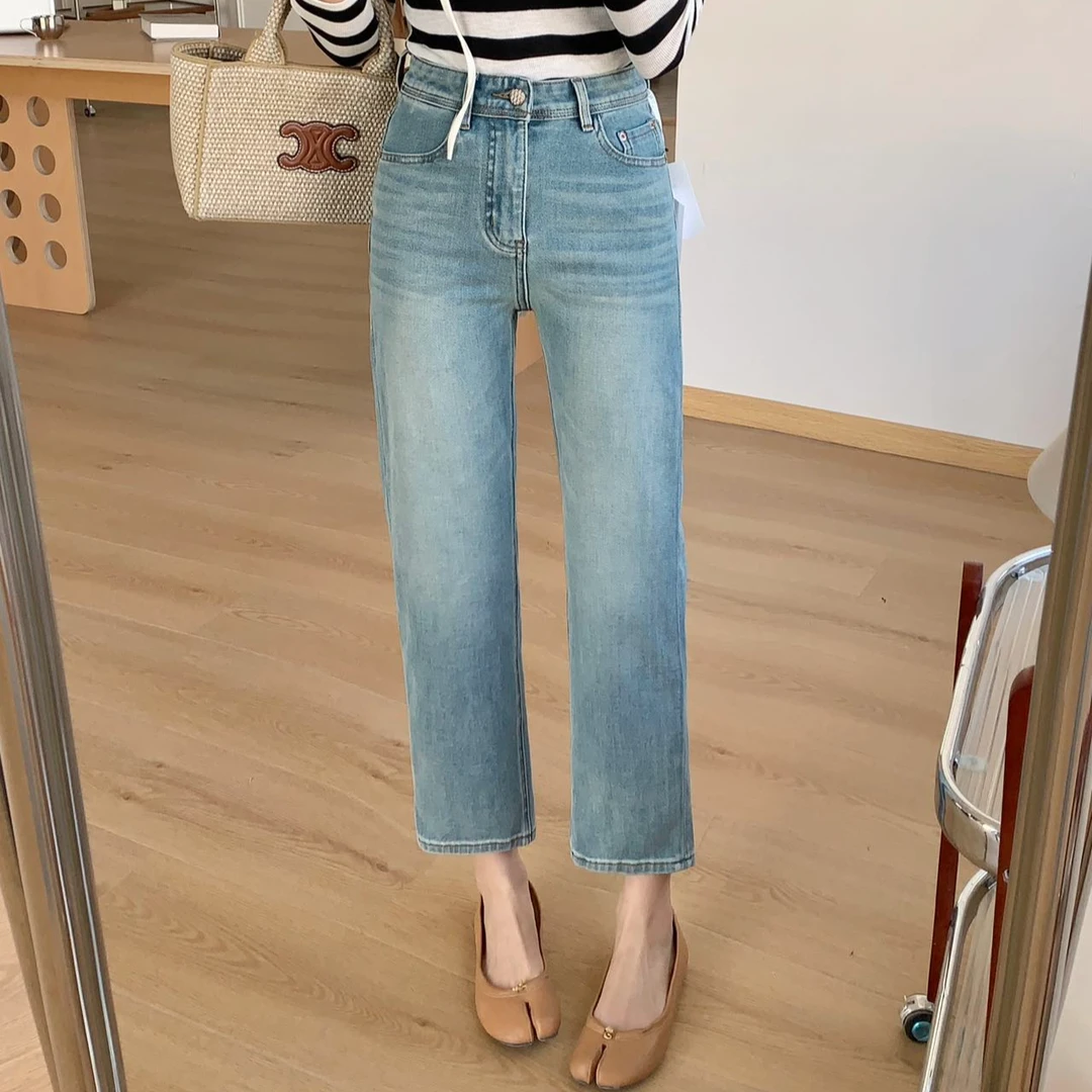 P&C studio 超软四面弹超级显腿细法棍牛仔裤