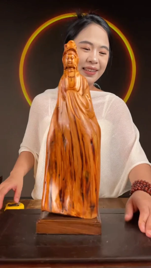 柏木（崖柏）手工摆件,先抢先得! 编号:93