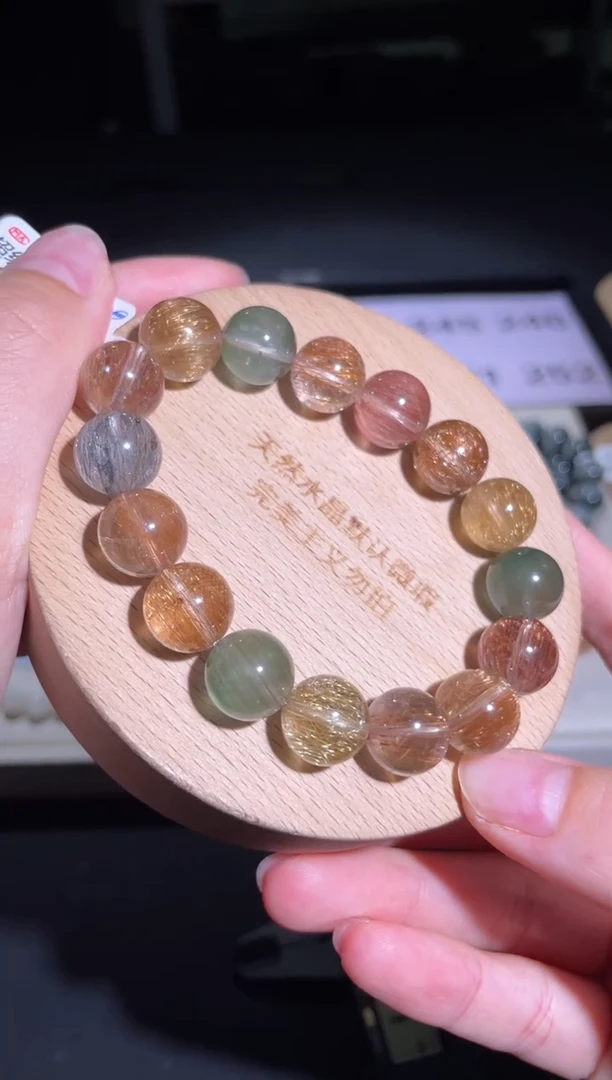 水晶手链未镶嵌243号多样性发货一Q 12m±
